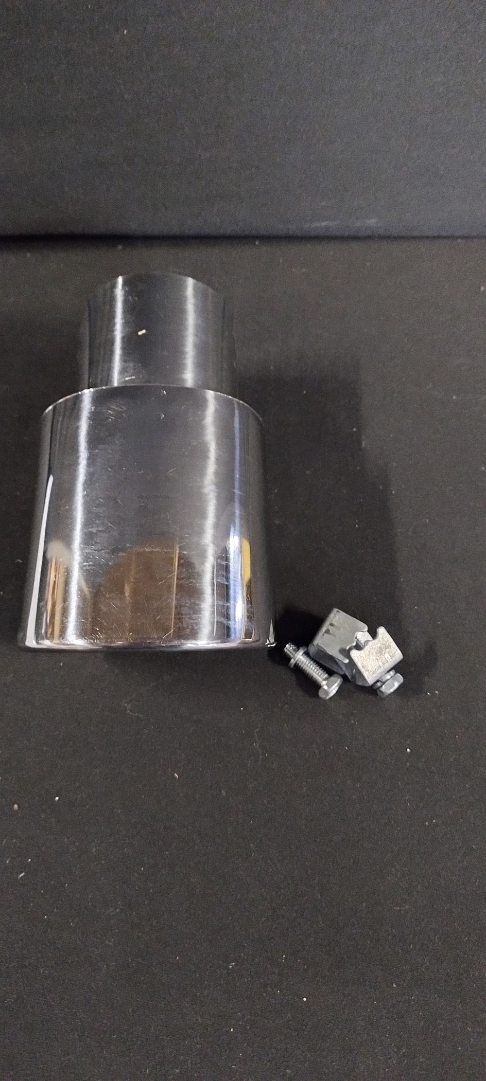 Lot 263: Boxed Exhaust tail pipe and fittings