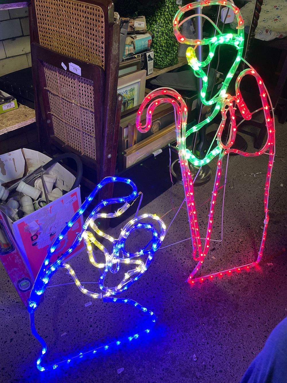 Lot 304: LED Outdoor Nativity Display
