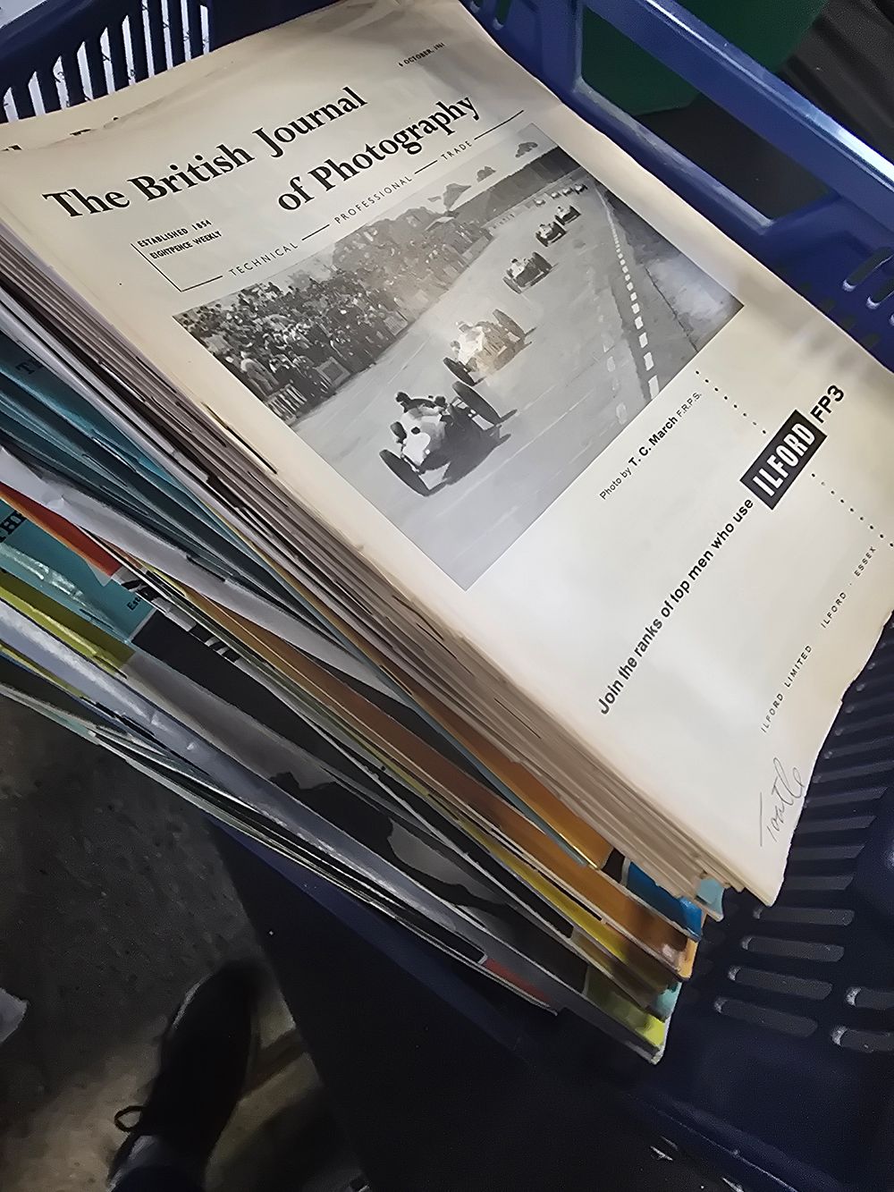 Lot 409: A large collection of The British journal of...