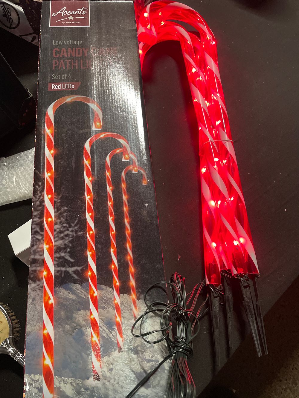 Lot 311: Lov voltage pathway candy canes
