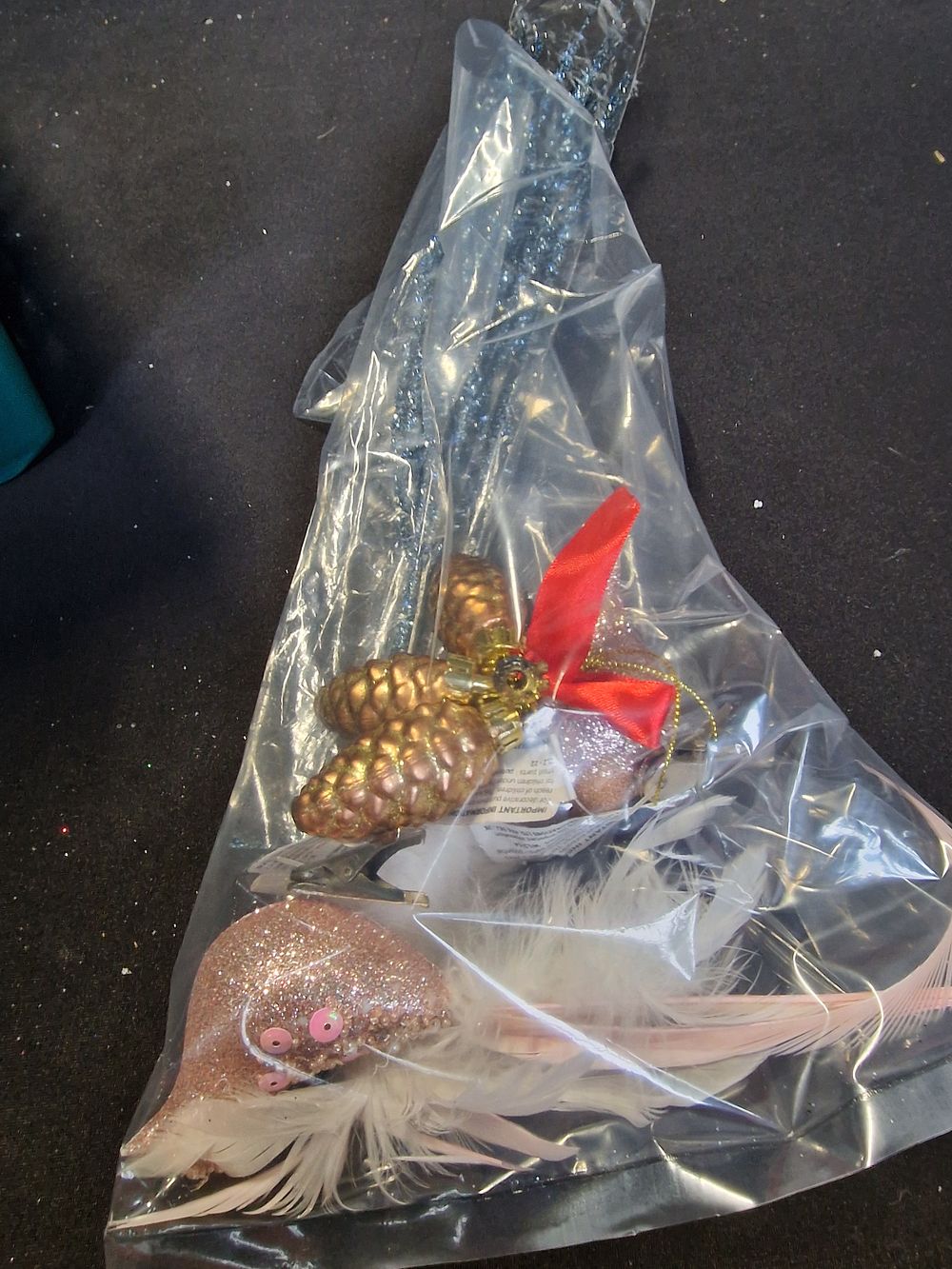 Lot 352: Selection of Christmas decorations