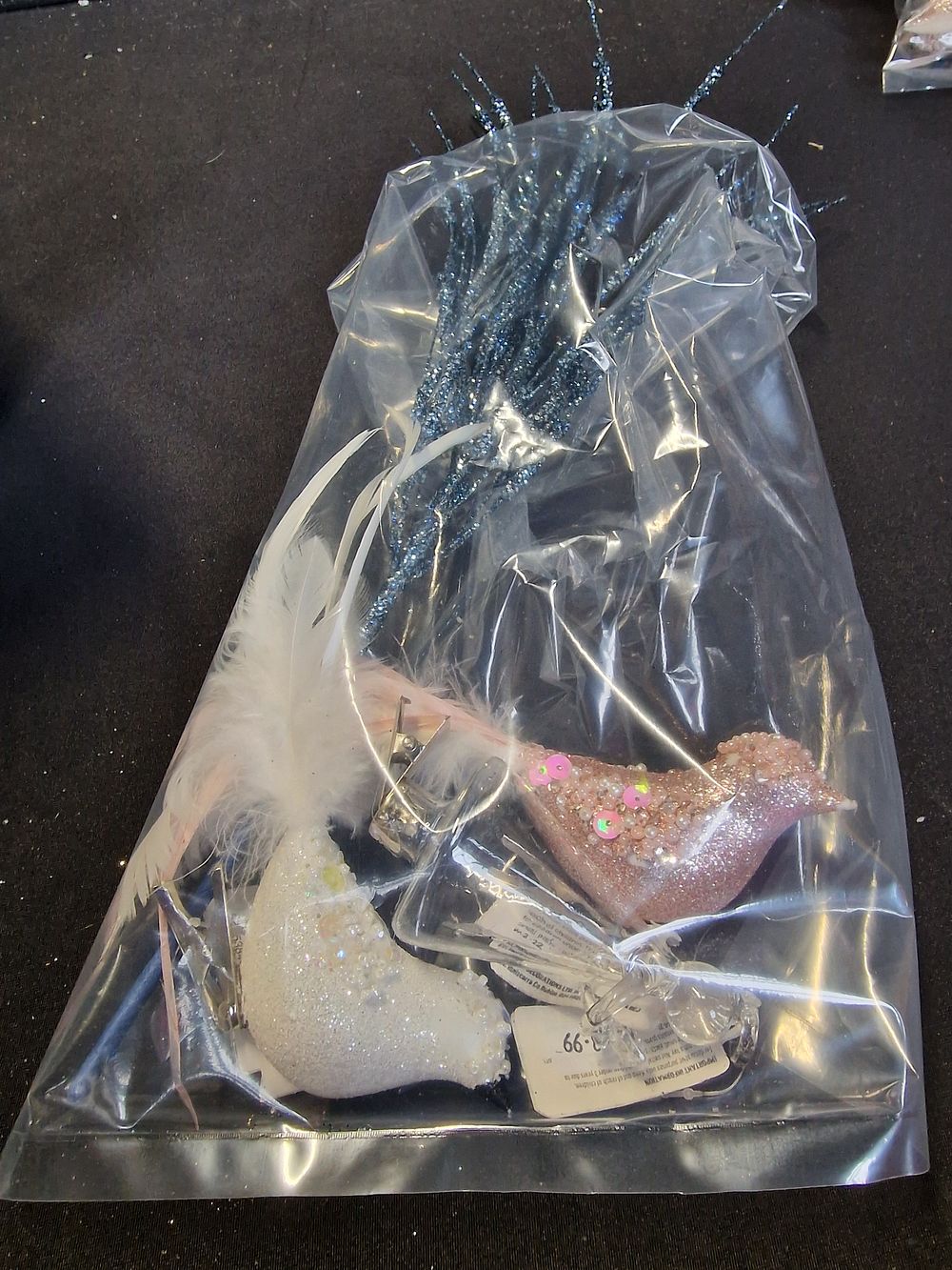 Lot 354: Selection of Christmas decorations