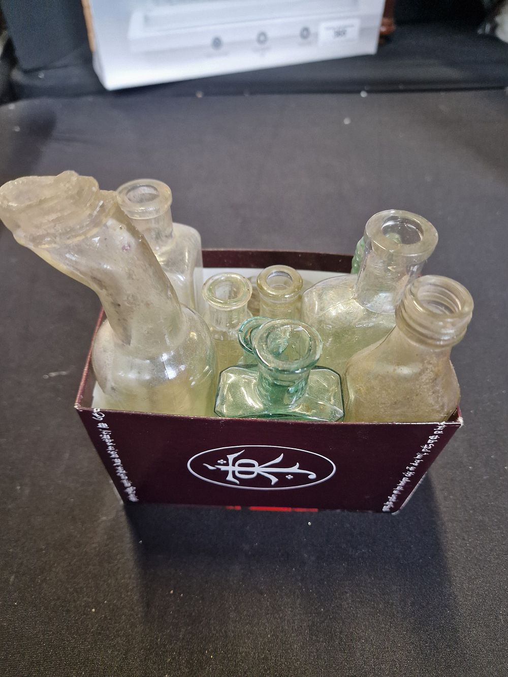 Lot 367: Collection of Vintage Glass bottles