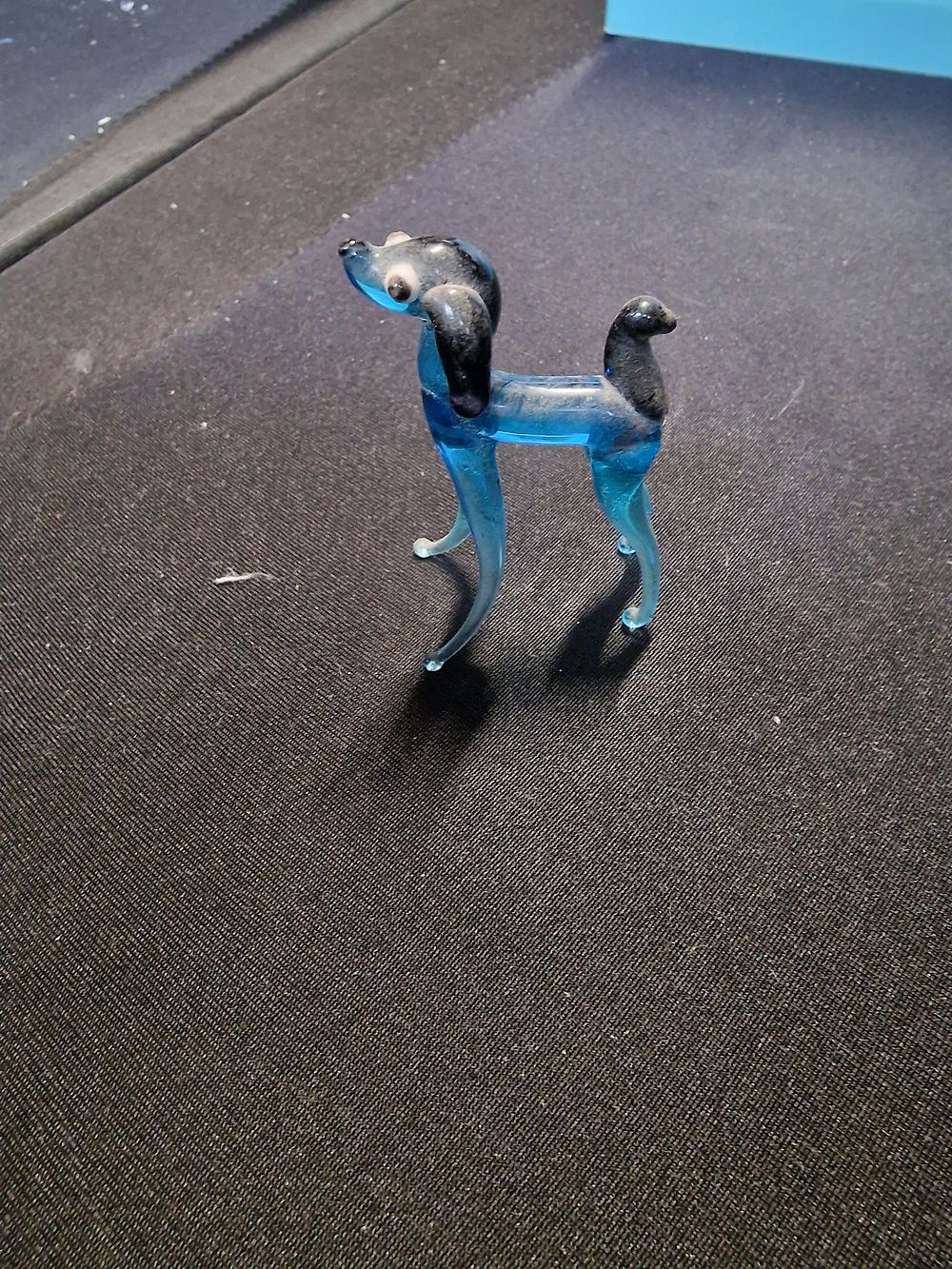 Lot 388: Vintage murano style glass dog