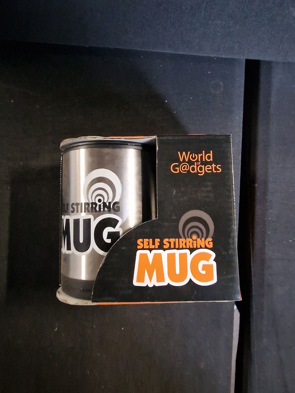 Lot 246: Self stirring mug