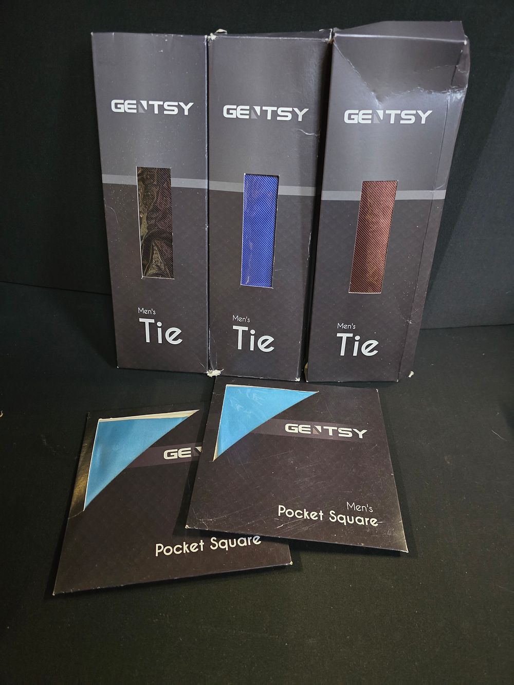 Lot 260: Gentsy Ties and Pocket Squares
