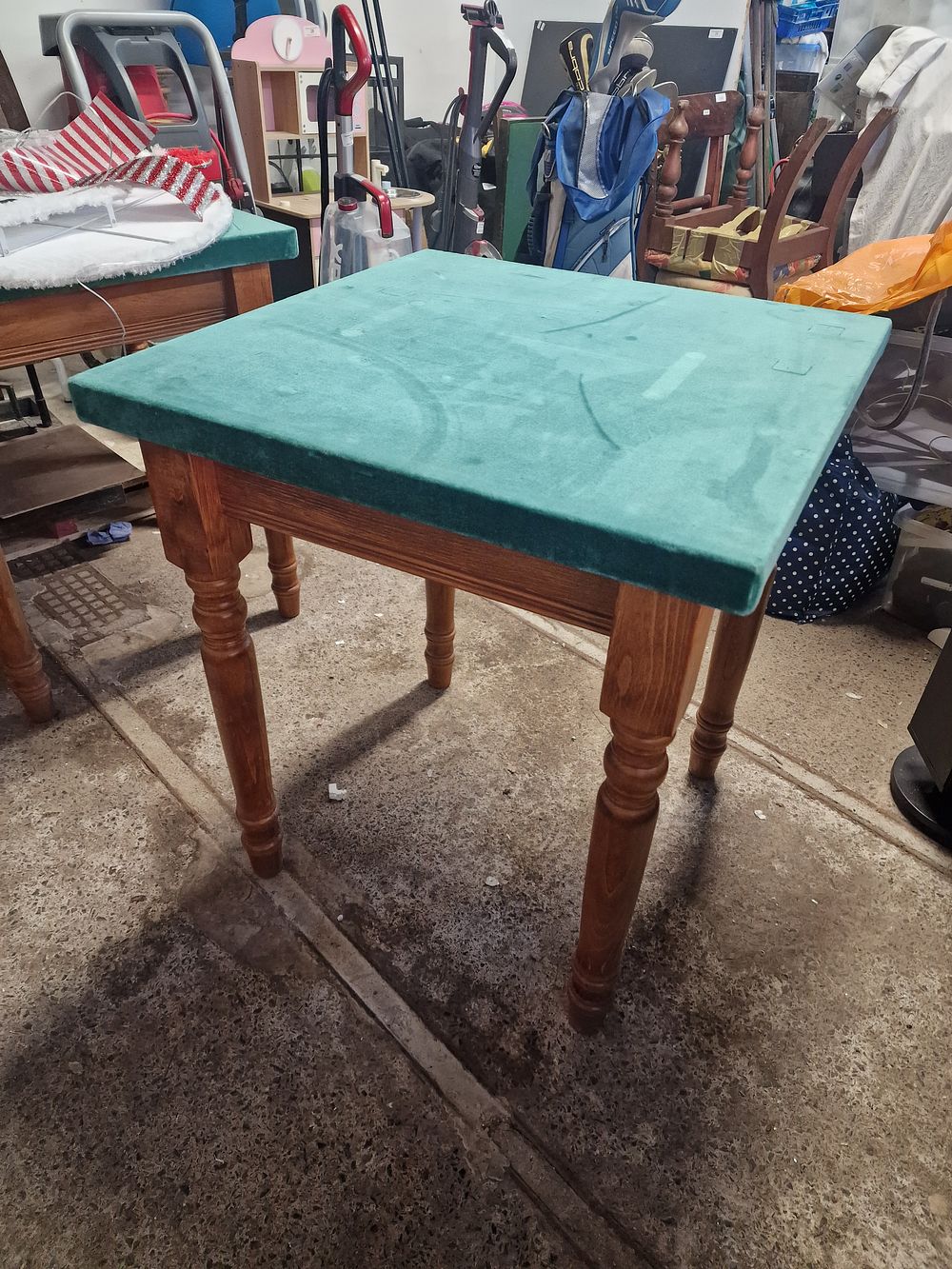 Lot 84: Games Table. Approx 70x70x80h cm COLLECTION ONLY