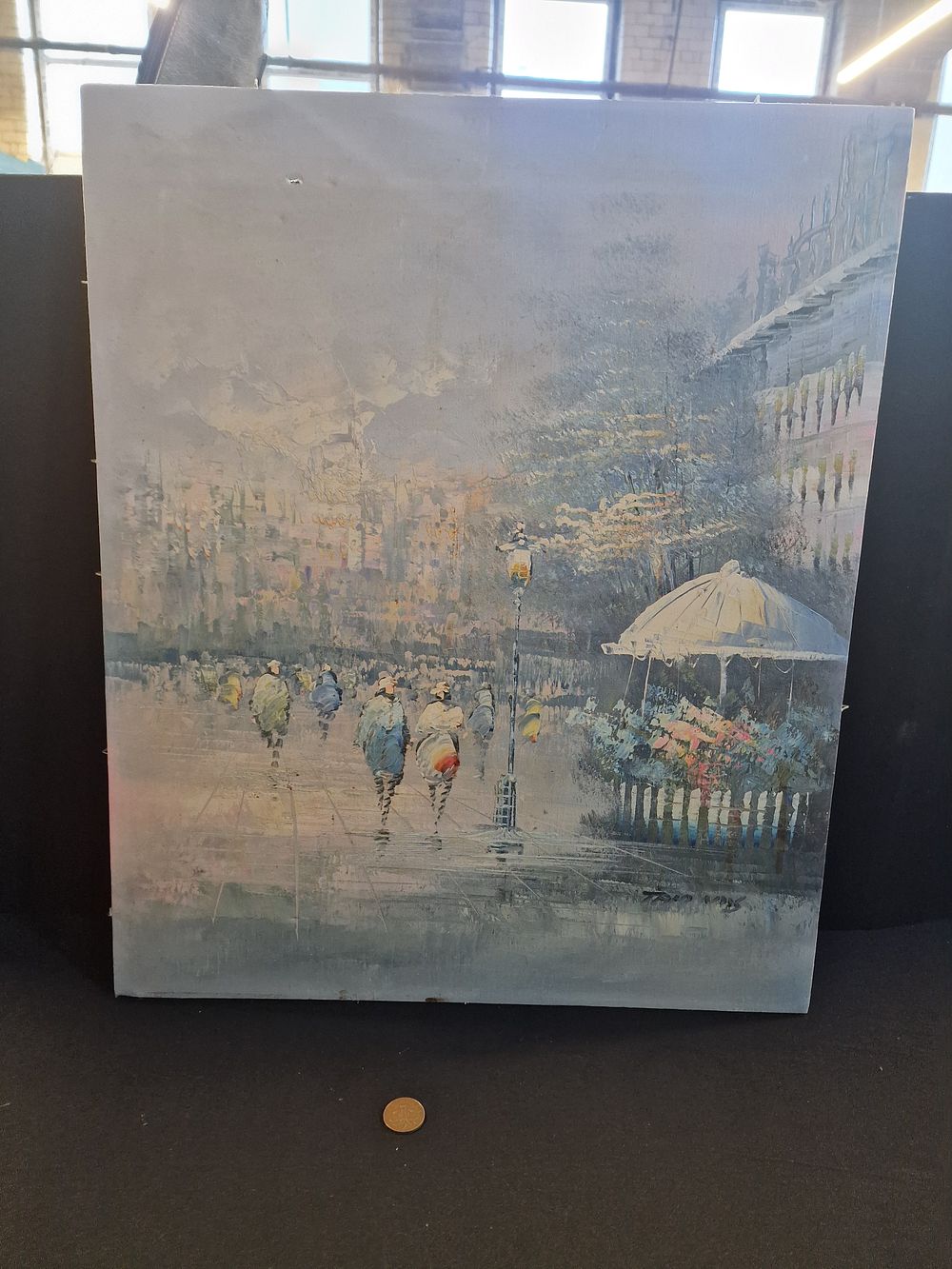 Lot 112: Original Oil on Canvas 61x51cm a/f