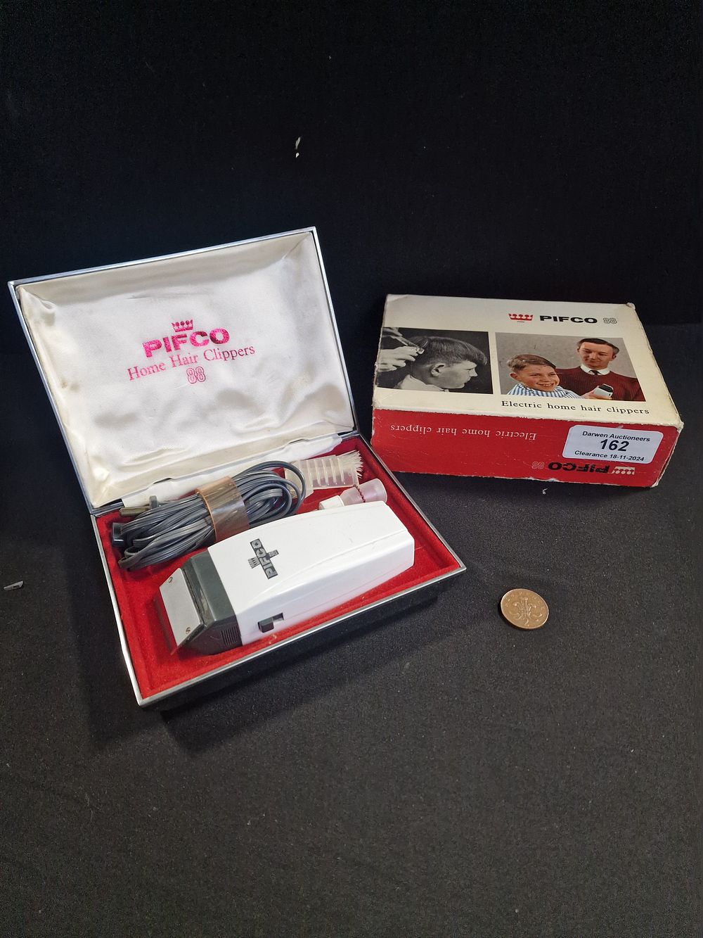Lot 162: Vintage Pifco Home Hair Clippers
