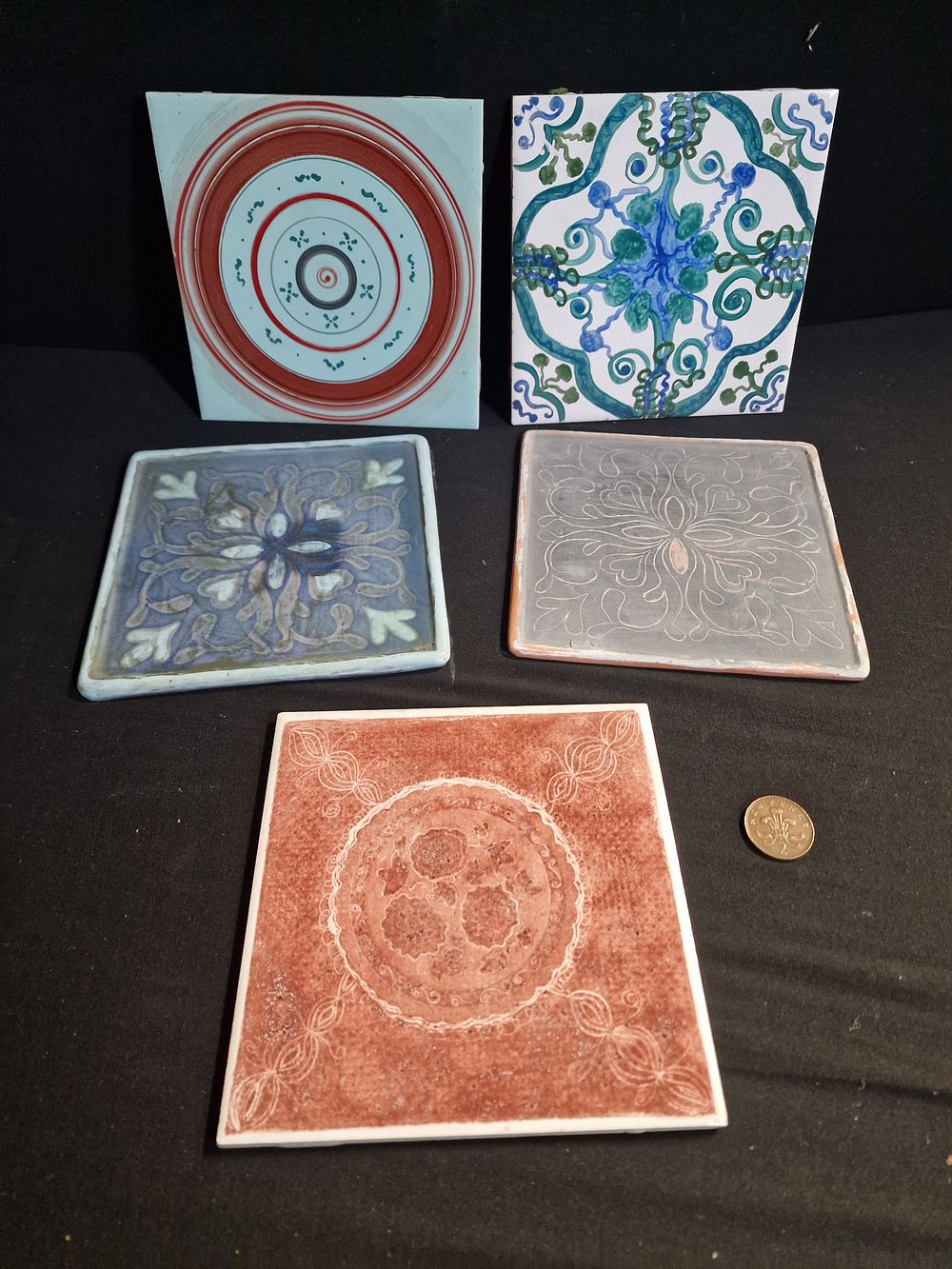 Lot 172: Selection of Decorative Tiles