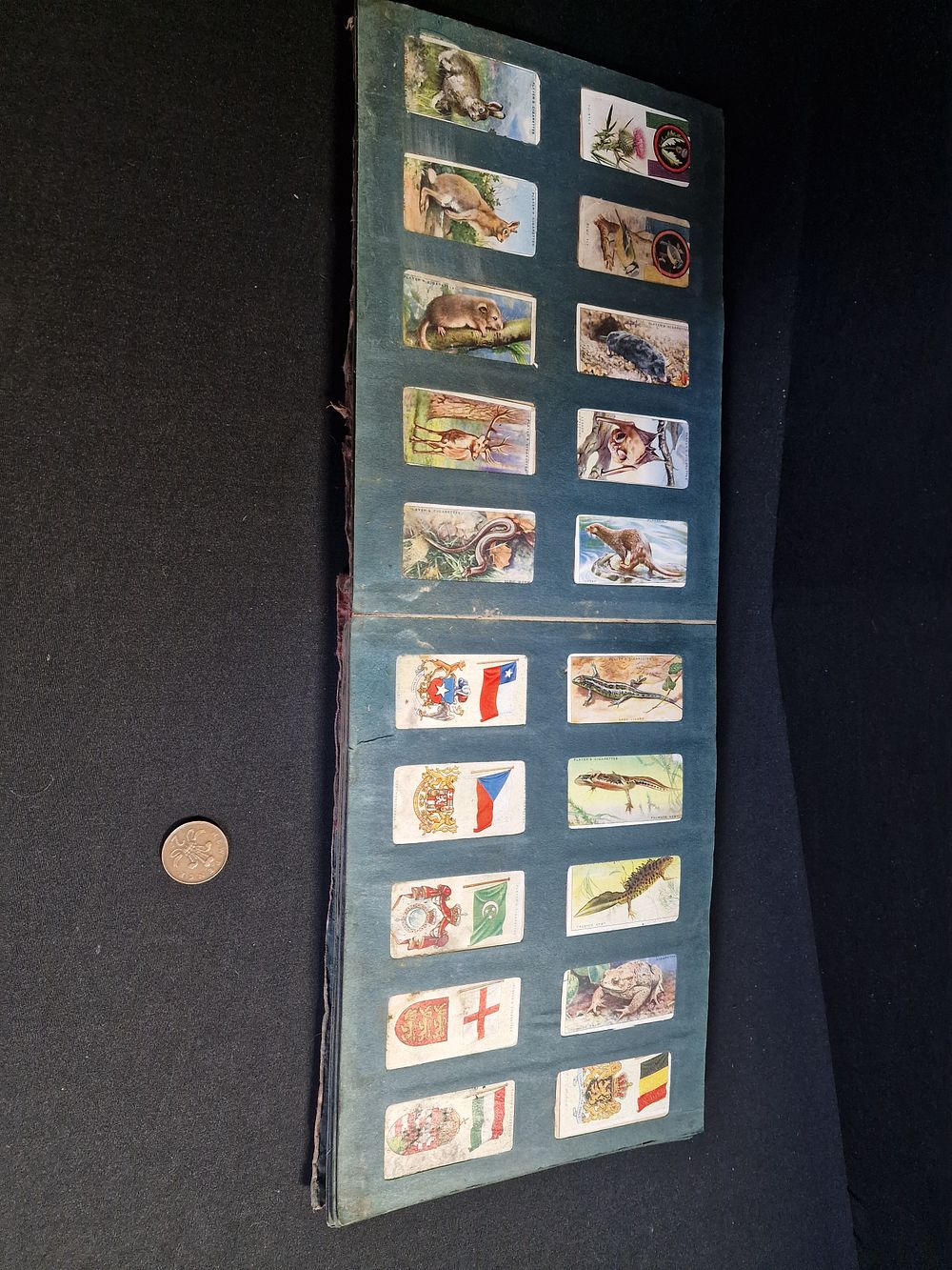 Lot 173: Vintage Wills Cigarette Cards Album a/f
