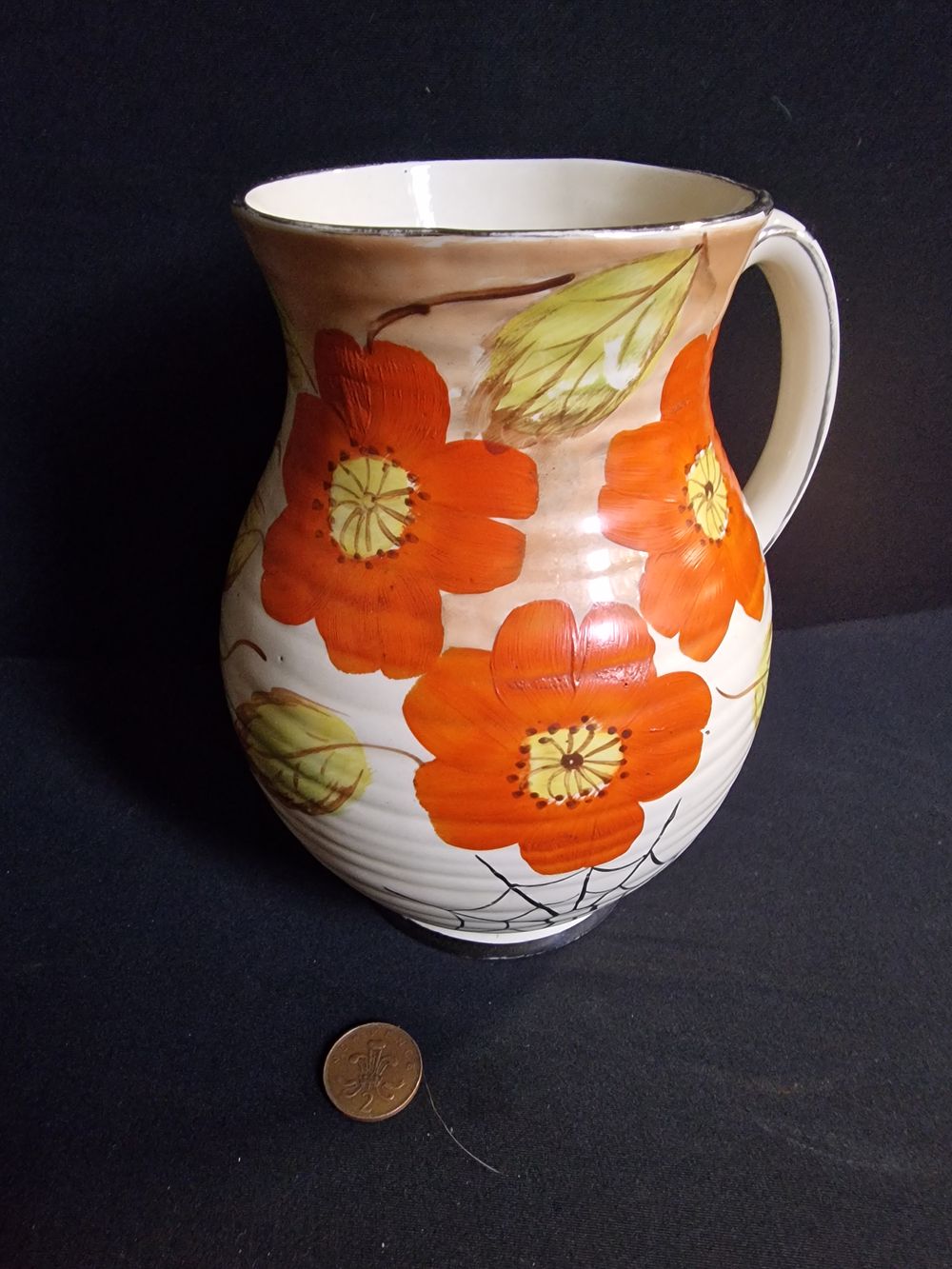 Lot 197: Vintage Stafford Pottery Jug