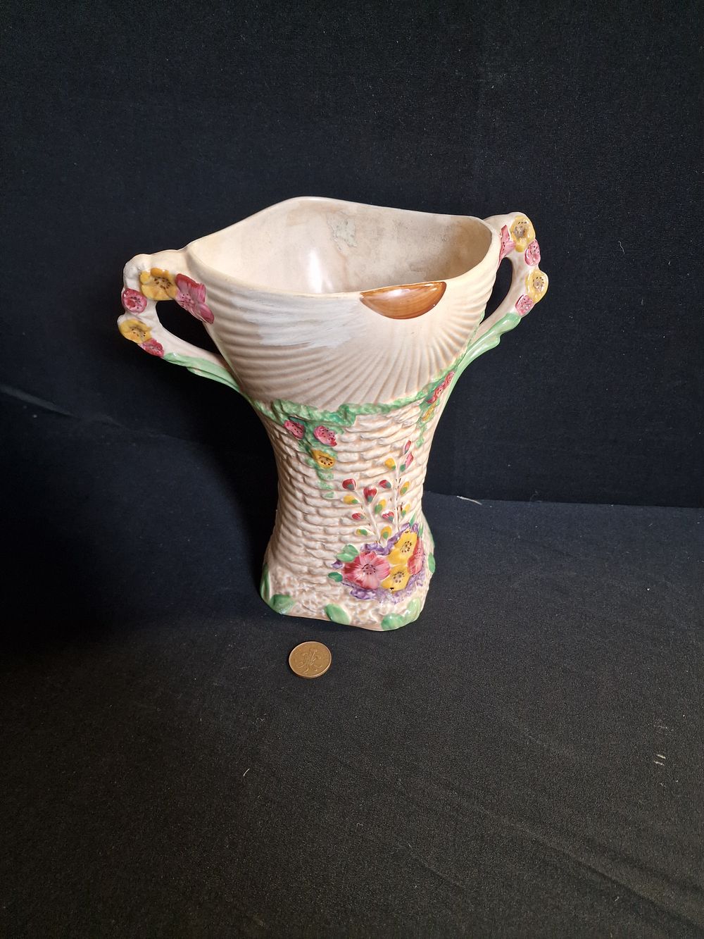 Lot 218: Vintage Garden Wall Vase