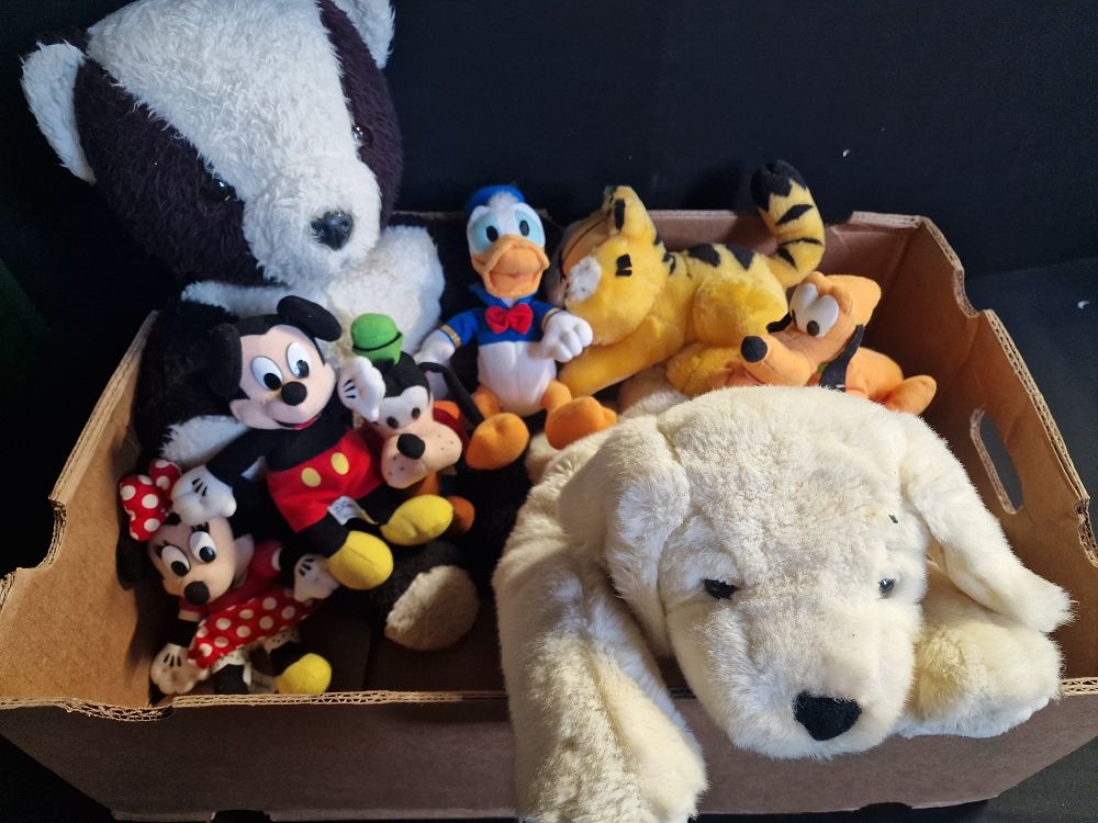 Lot 241: Selection of Soft Toys Inc Disney