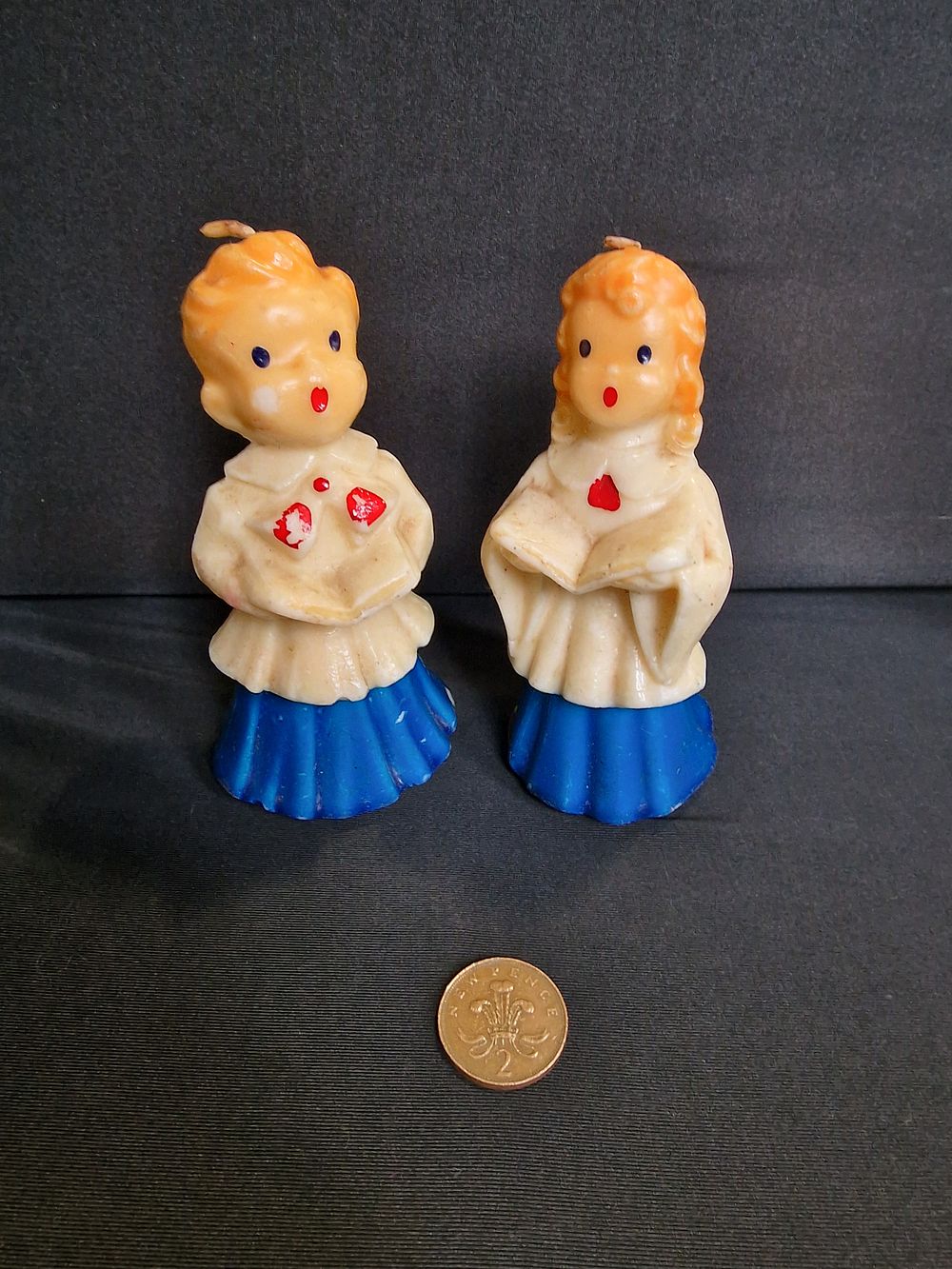 Lot 280: Vintage 1960s Choir Boy Candles
