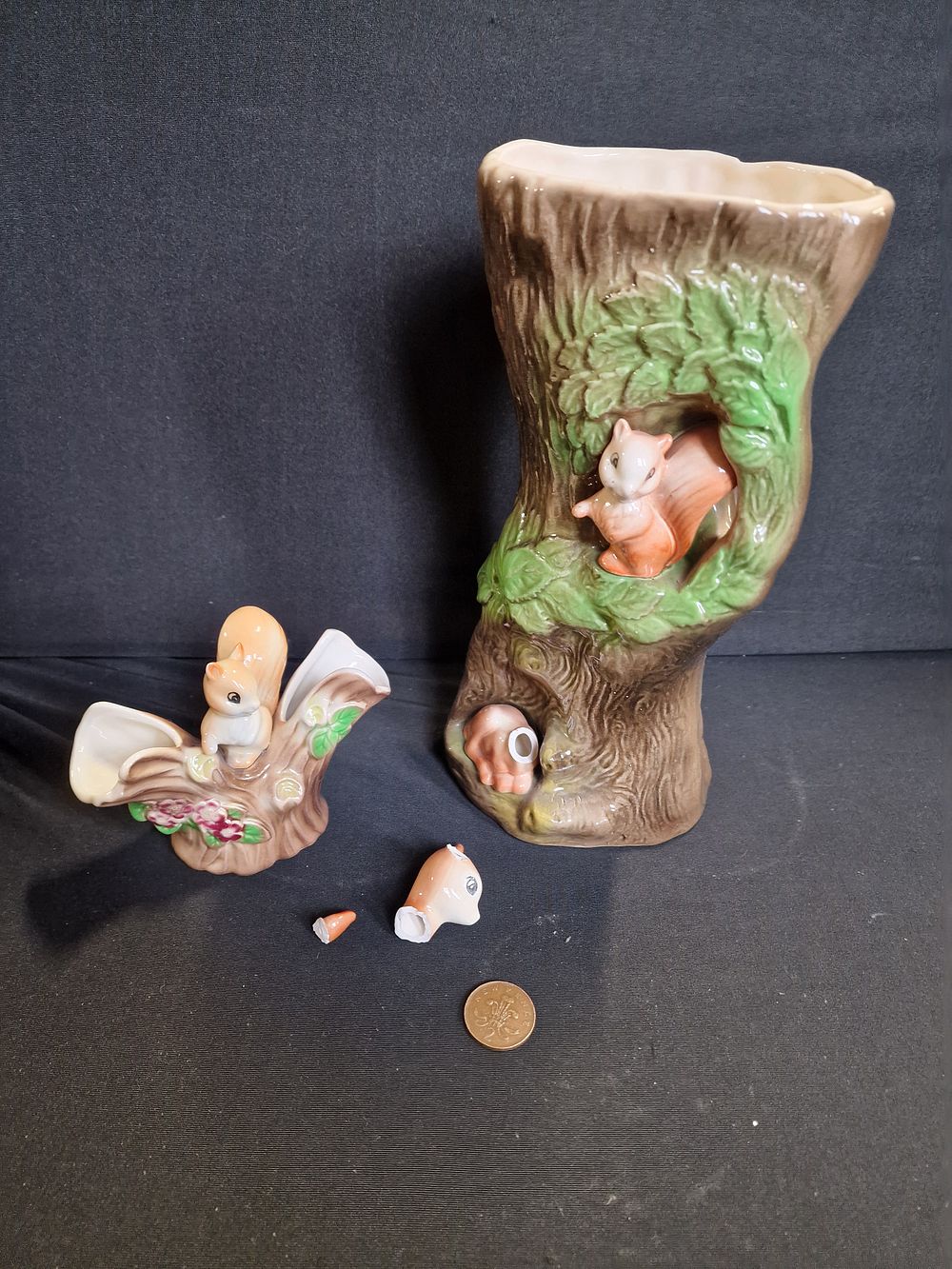 Lot 320: Vintage Hornsea and Eastgate Fauna Pottery a/f COLLECTION ONLY