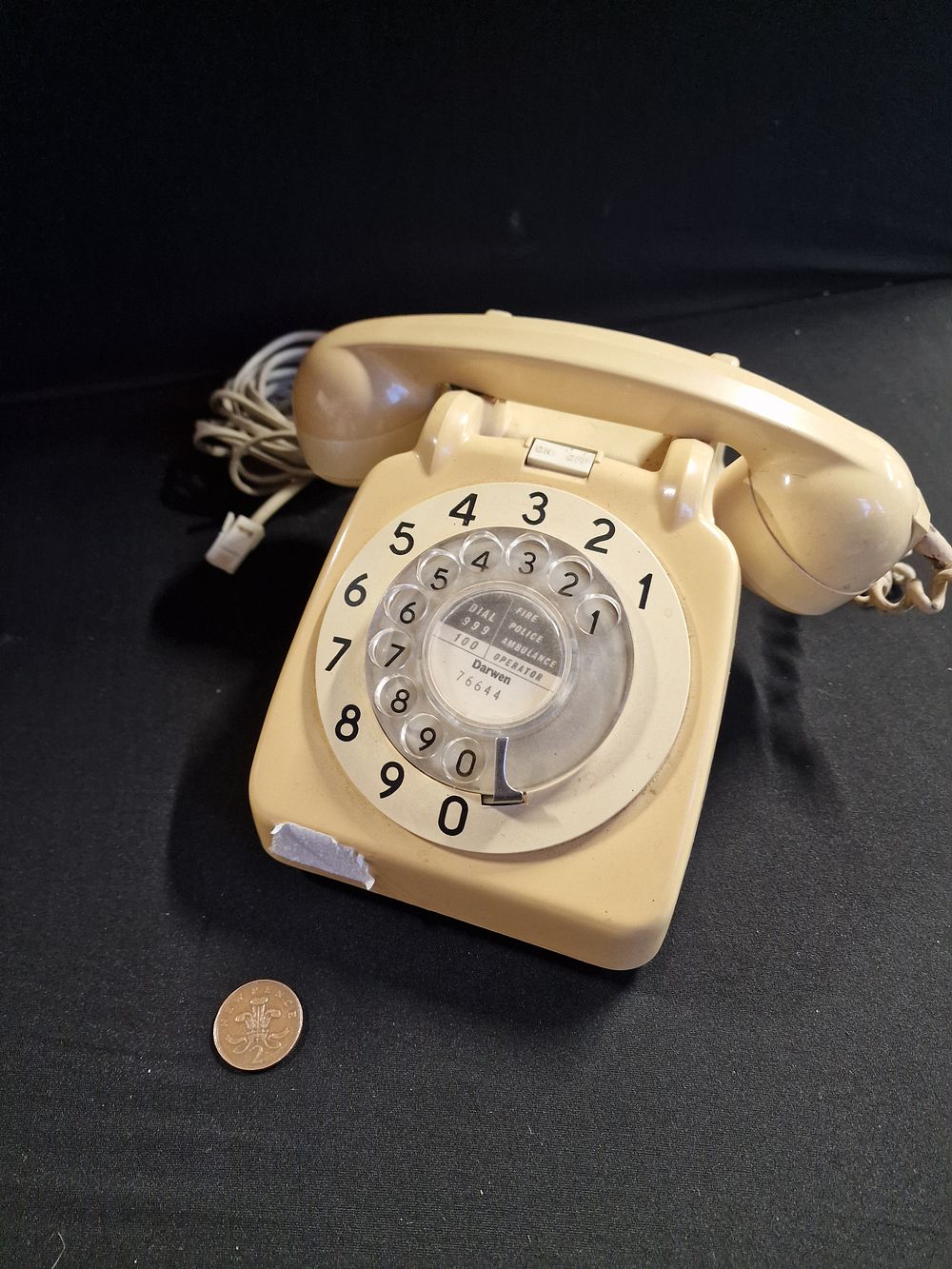 Lot 154: Vintage Rotary Telephone a/f
