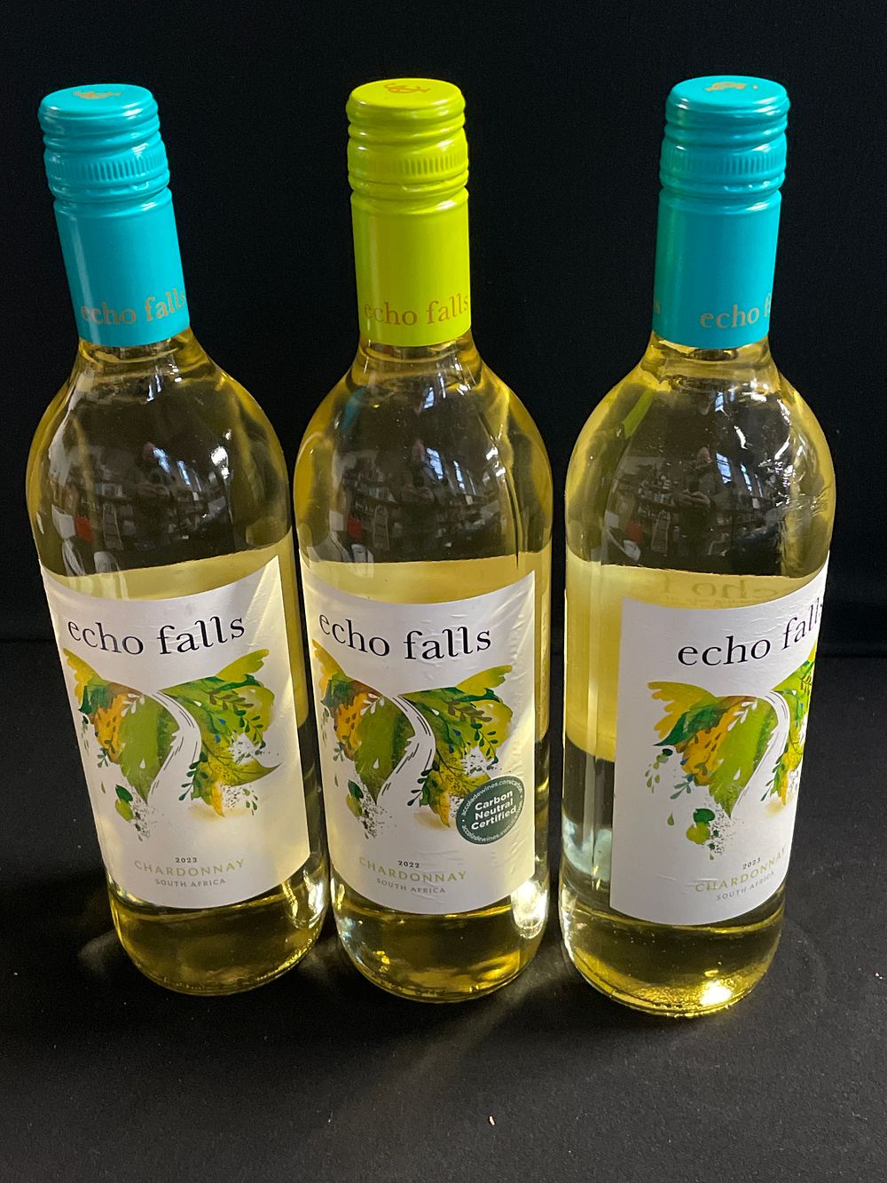 Lot 171: 3 Bottles of Echo Falls Chardonnay (collection only)