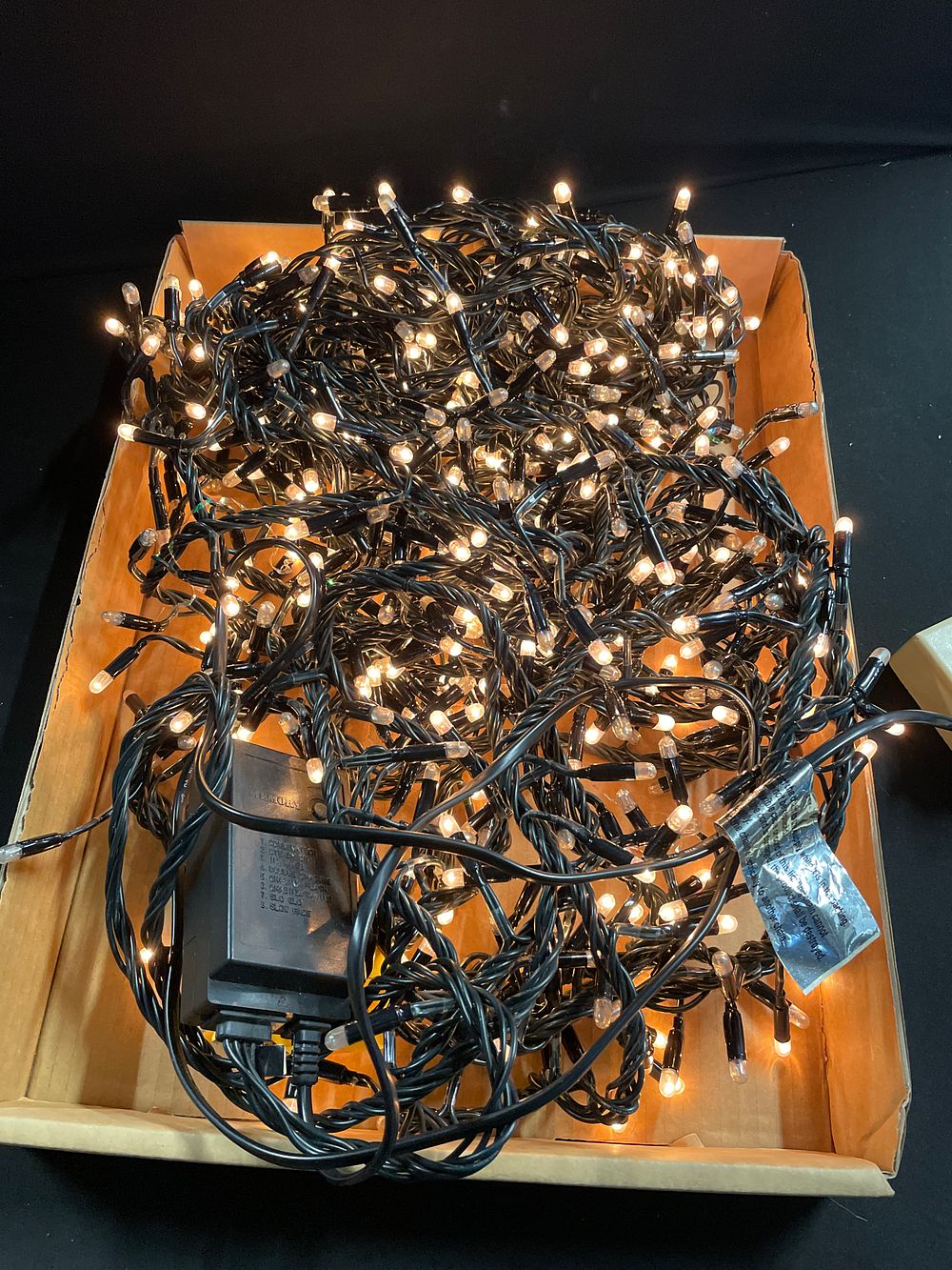 Lot 177: Programmable Christmas lights