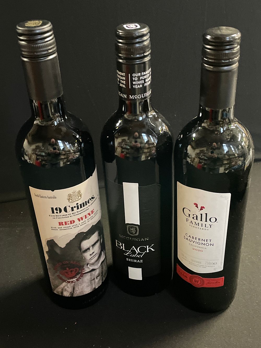 Lot 180: 3 Bottles of Red Wine(collection only