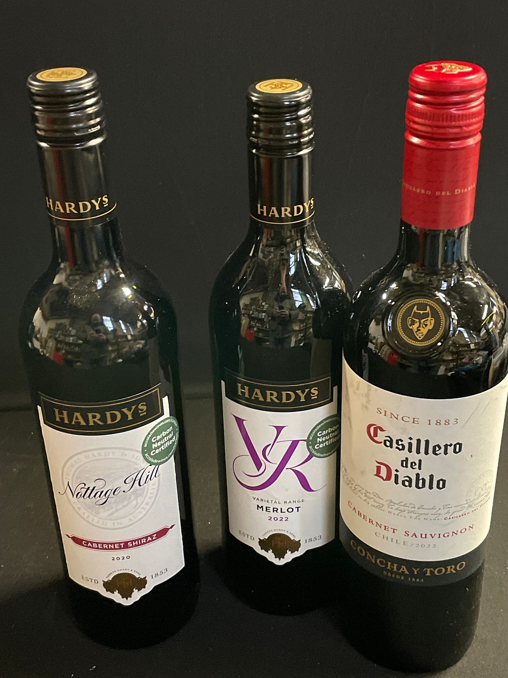 Lot 181: 3 Bottles of Red Wine(collection only