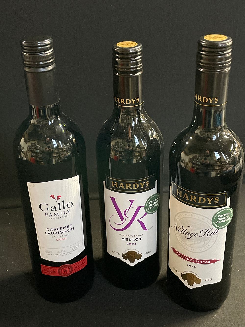Lot 182: 3 Bottles of Red Wine(collection only