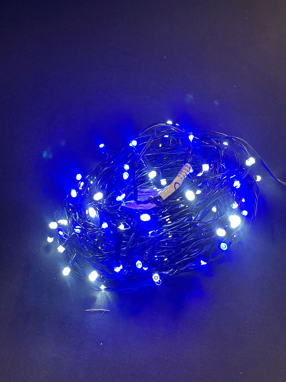 Lot 205: Multi coloured Christmas lights