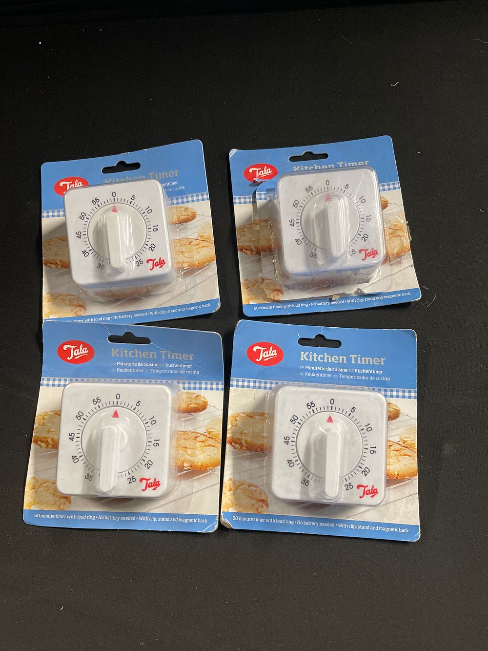 Lot 241: 4 new kitchen timers