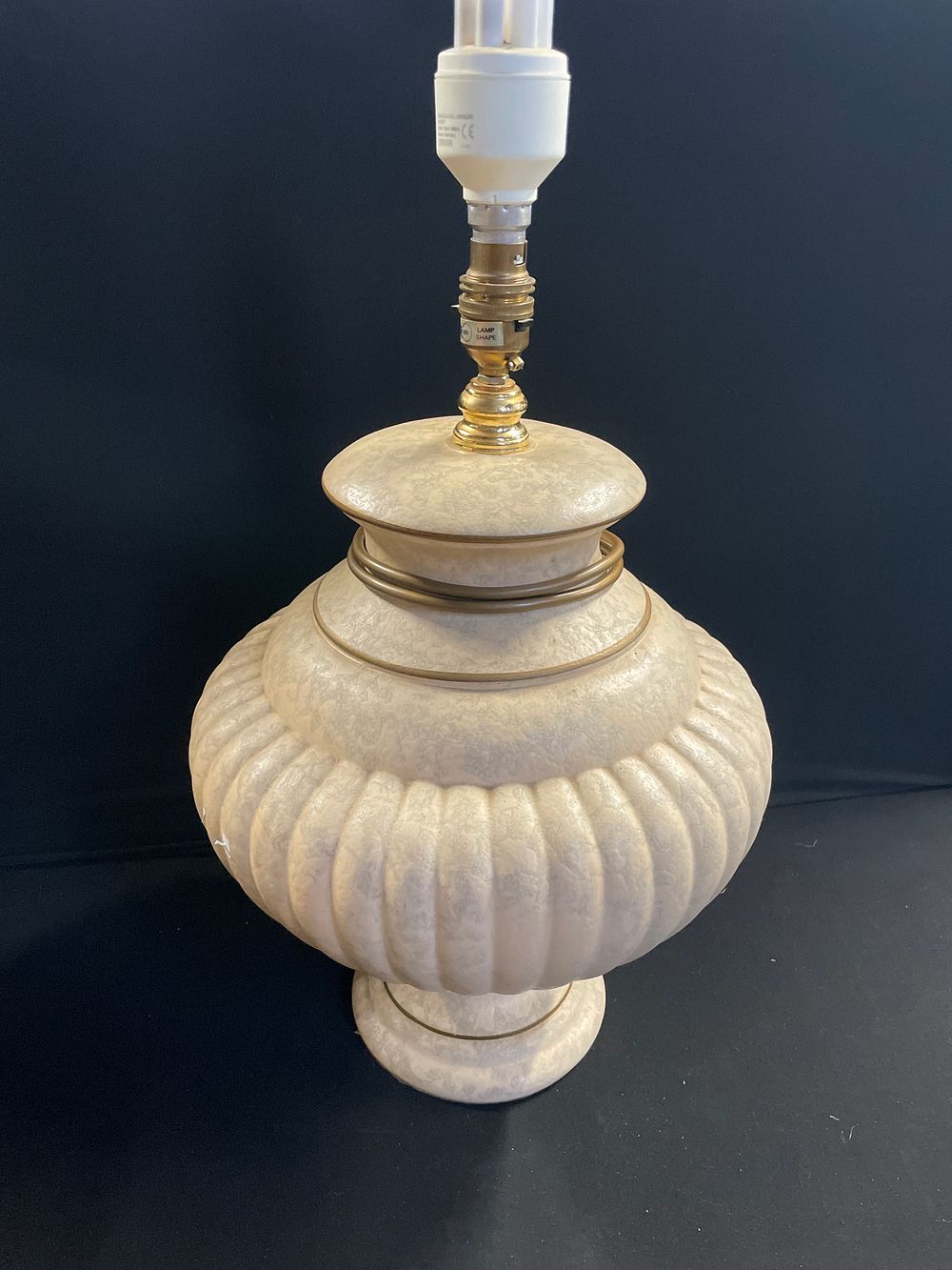 Lot 244: Large lamp base