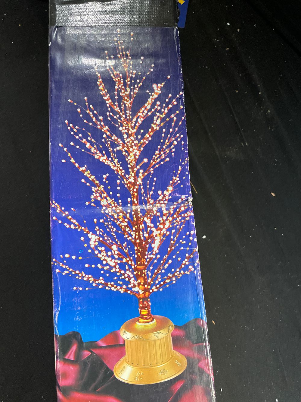 Lot 261: 72” Fibre optic outdoor twig tree