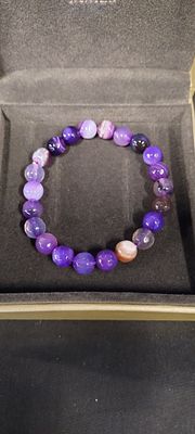 Amethyst bracelet