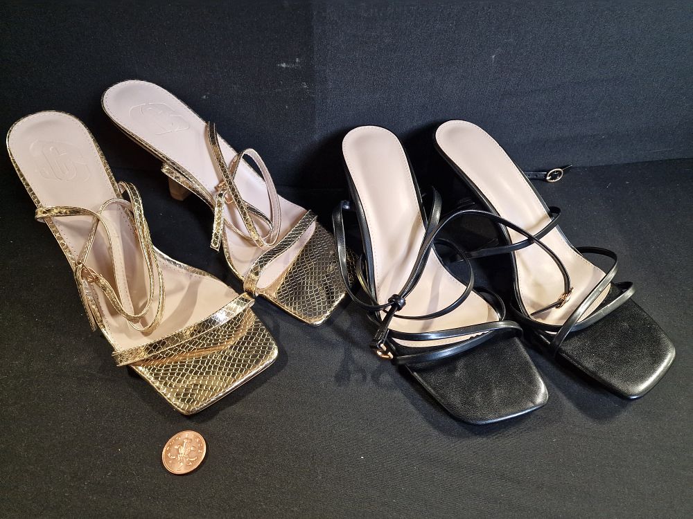 Lot 177: Two Pairs of Brand New Ladies Shoes 40 and 41