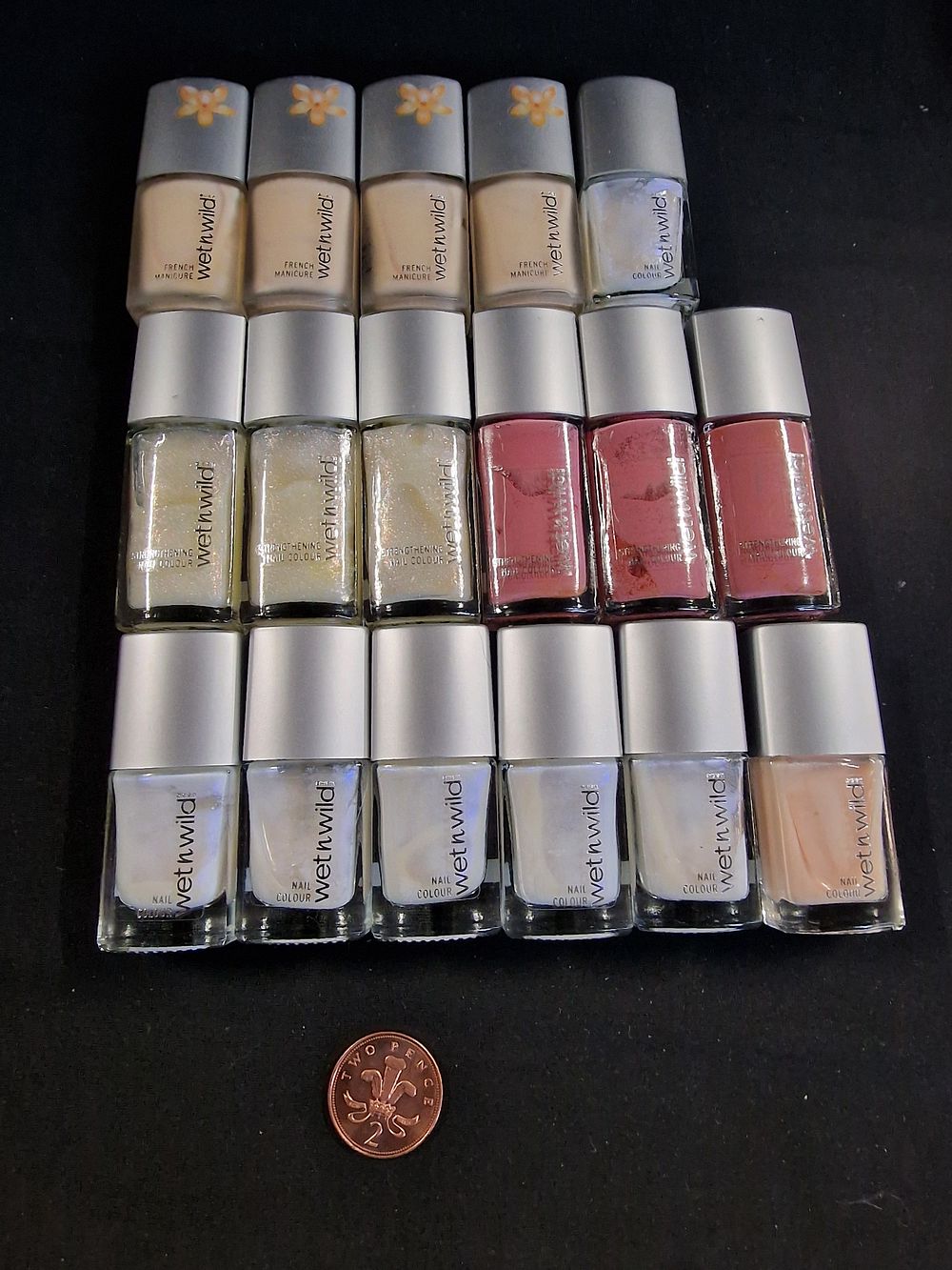 Lot 201: Selection of Wet n Wild Nail Colour