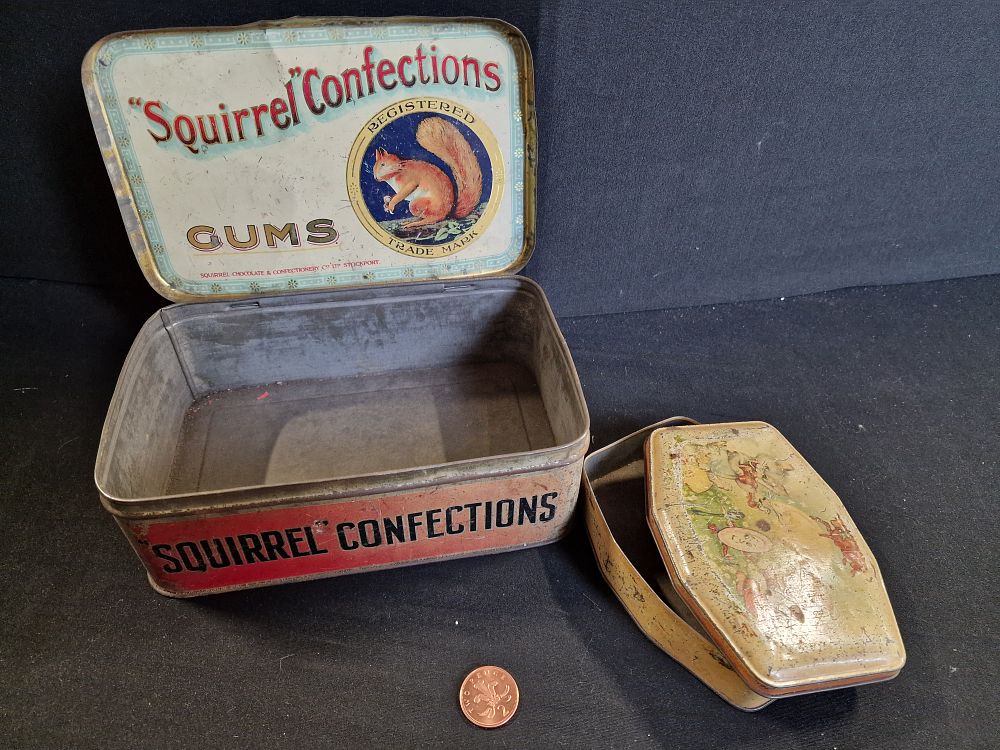 Lot 210: Vintage Tins