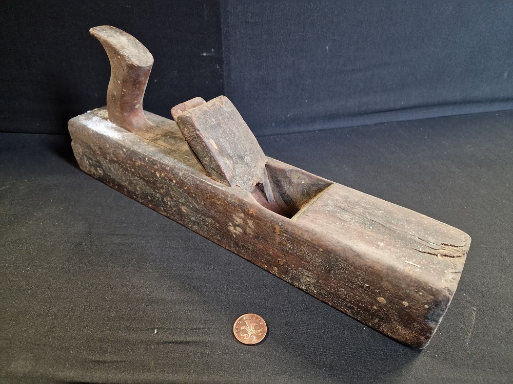 Lot 230: Vintage Wooden 17" Block Plane