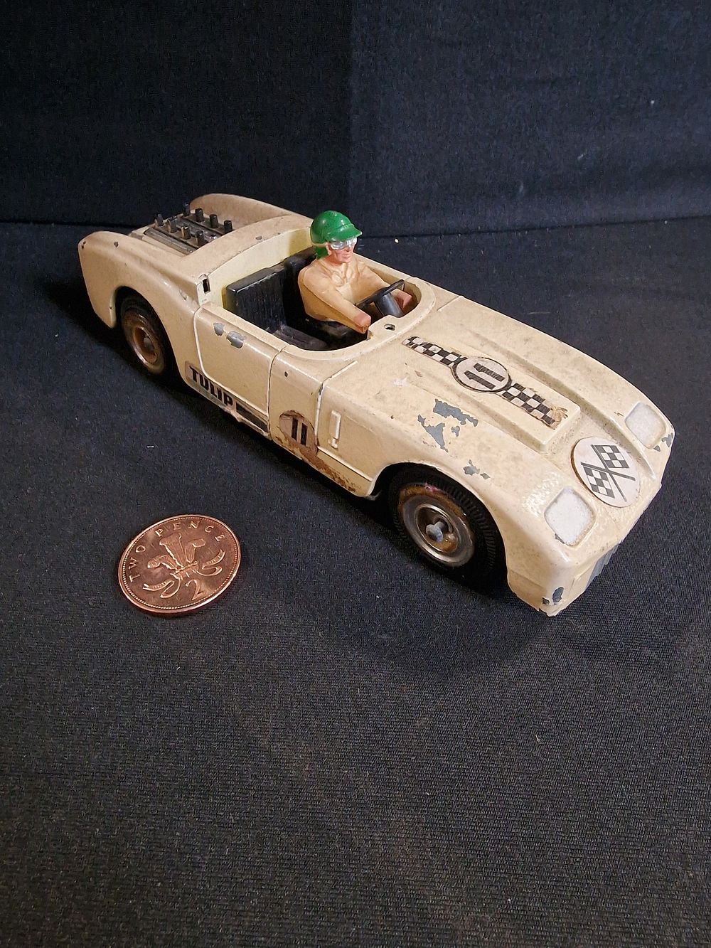 Lot 235: Vintage Tri-Ang Tulip Racecar