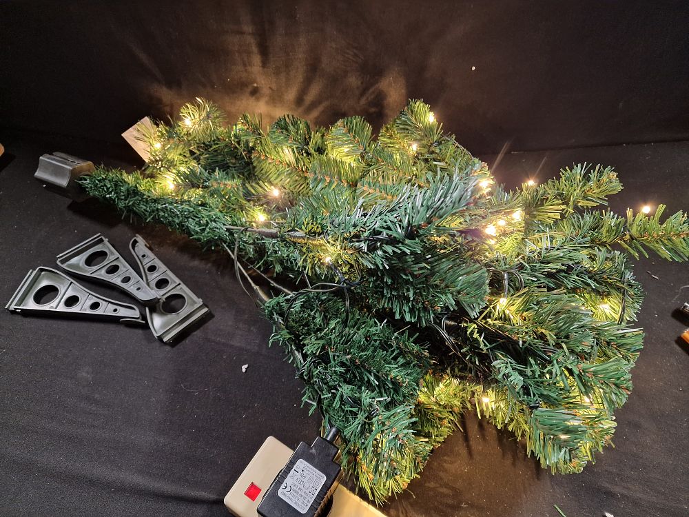 Lot 306: 120cm Pre Lit Christmas Tree