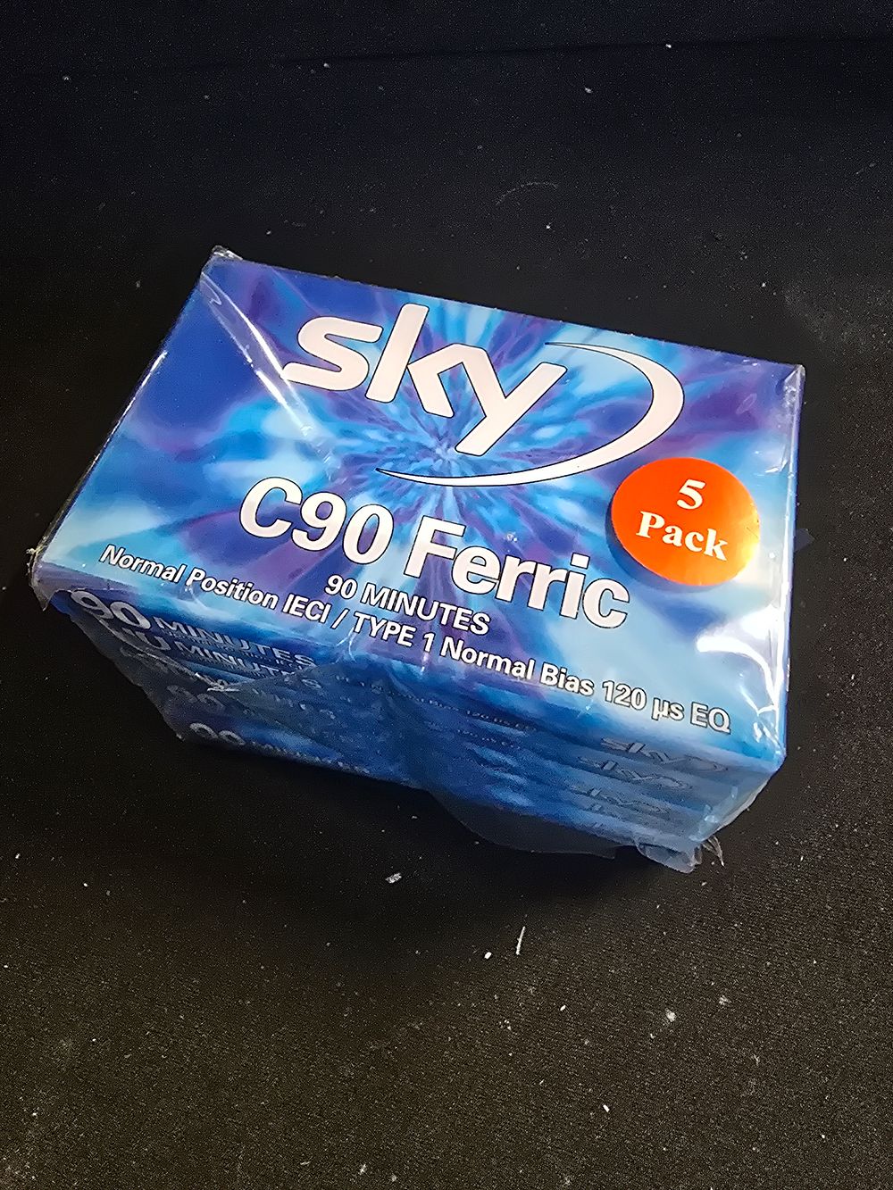 Lot 338: Brand new 5 pack C90 cassette tapes