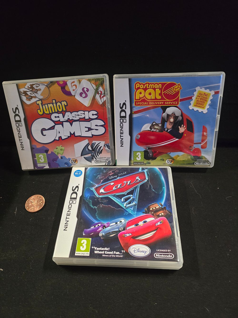 Lot 389: Three Nintendo DS games