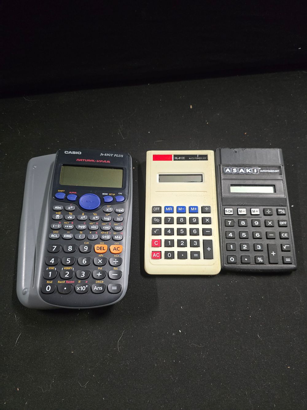 Lot 395: 3 calculators