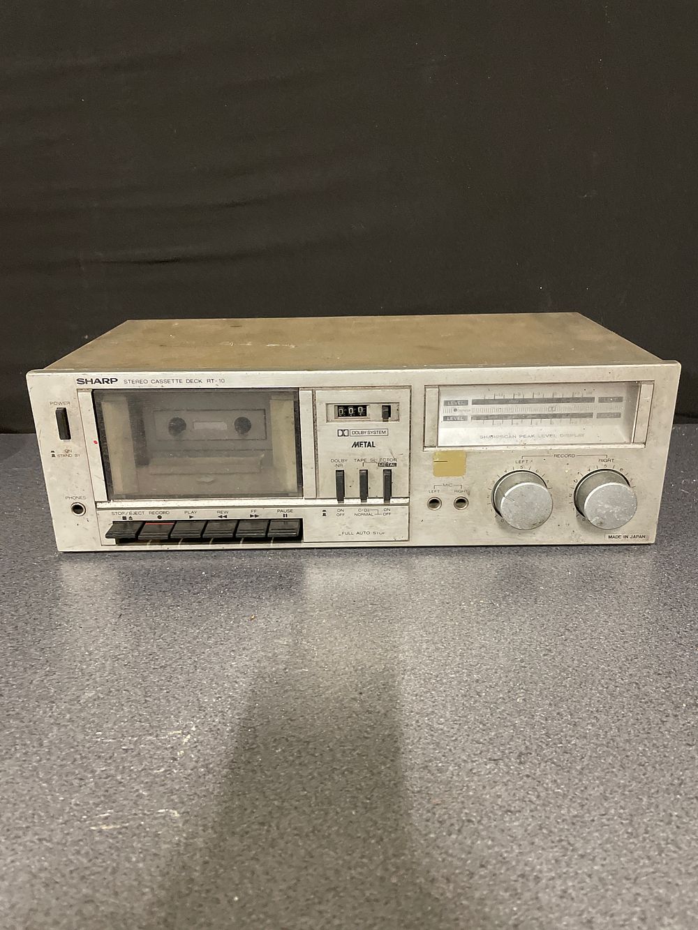 Lot 158: Vintage Sharp tape recorder HI-FI separate