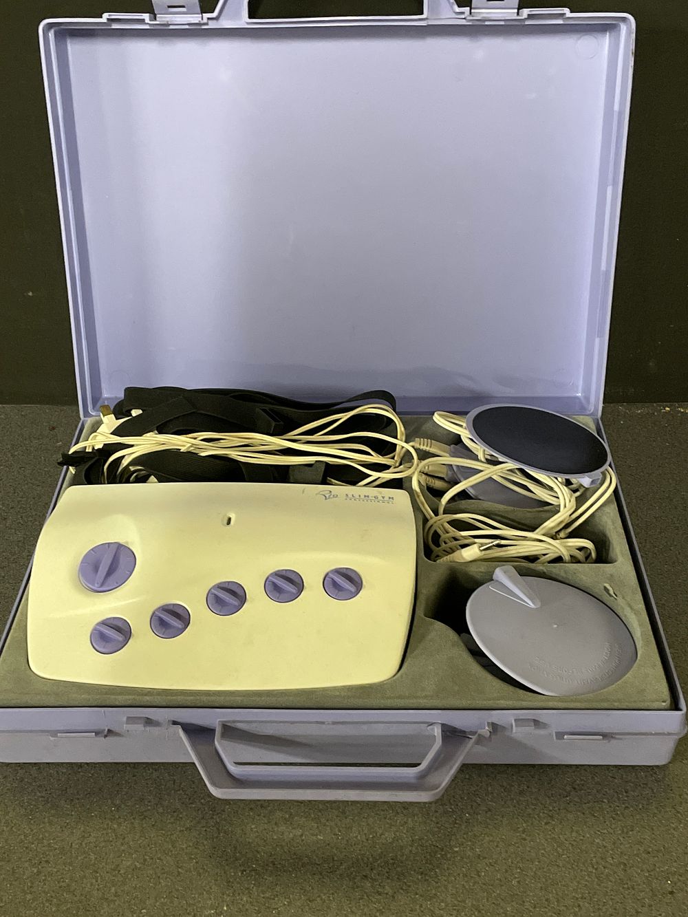 Lot 160: Rio Slim Gym muscle stimulation machine