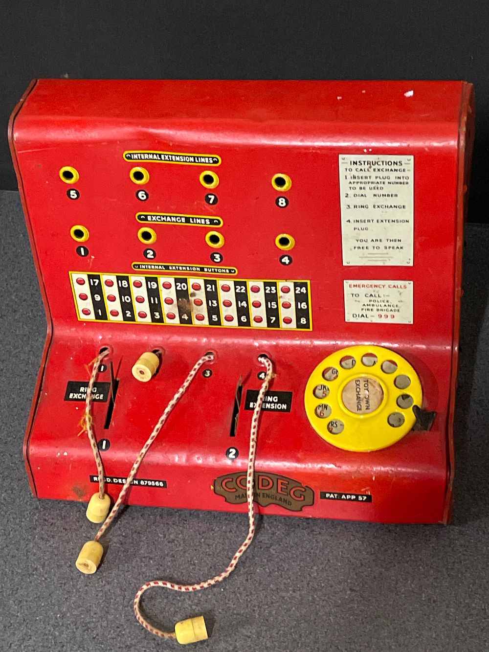 Lot 163: Vintage Tin plate toy by Codeg