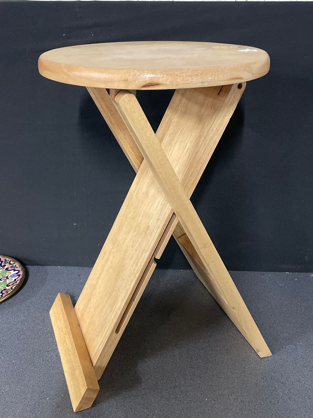 Lot 183: Artist fold away chair