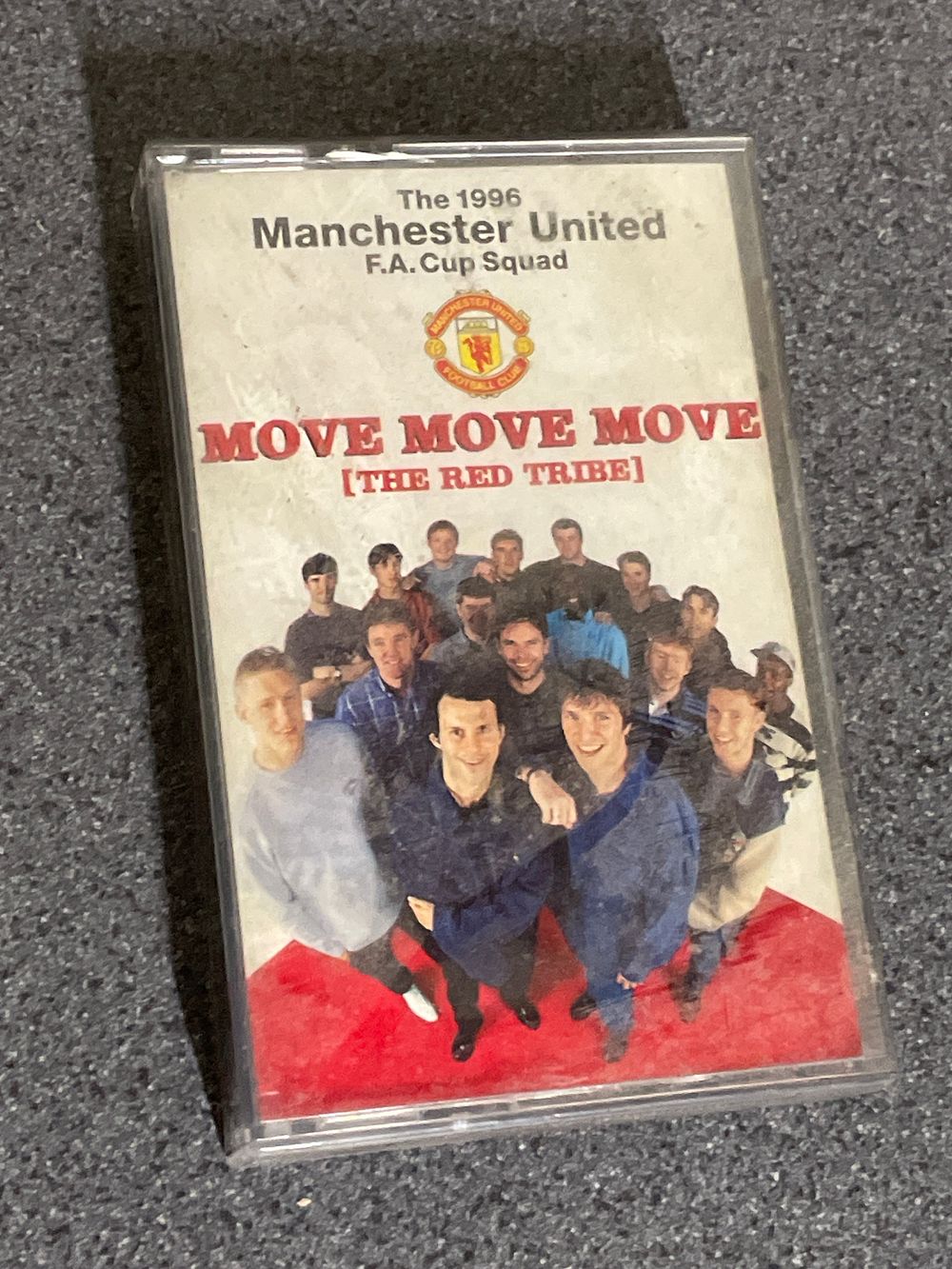 Lot 212: Tape of Manchester United “move move move”