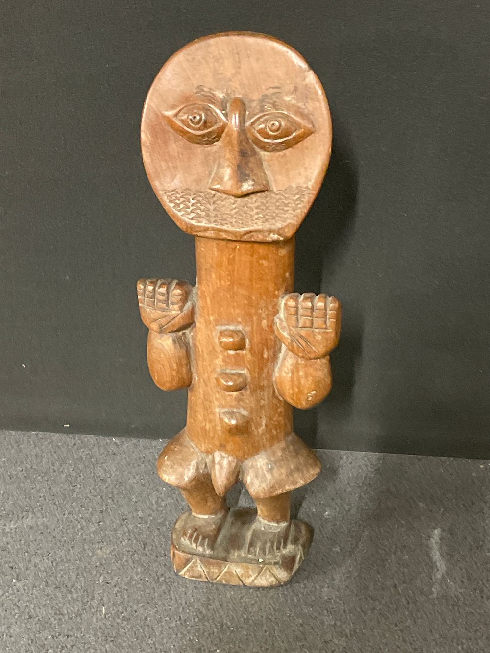 Lot 247: Maui wood carving