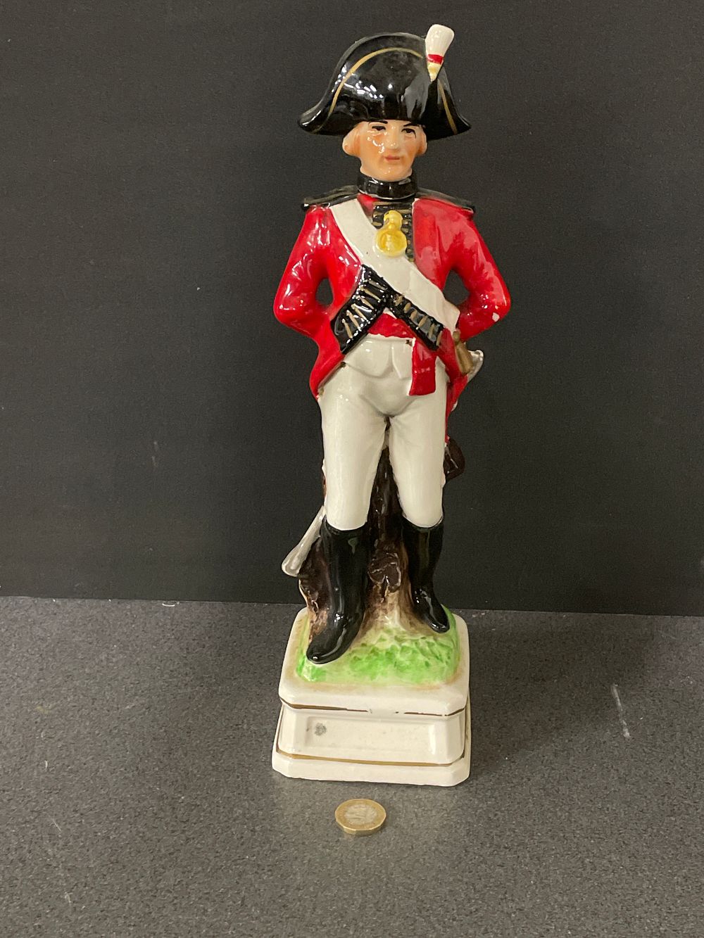 Lot 248: Admiral Nelson whiskey/Rum bottle