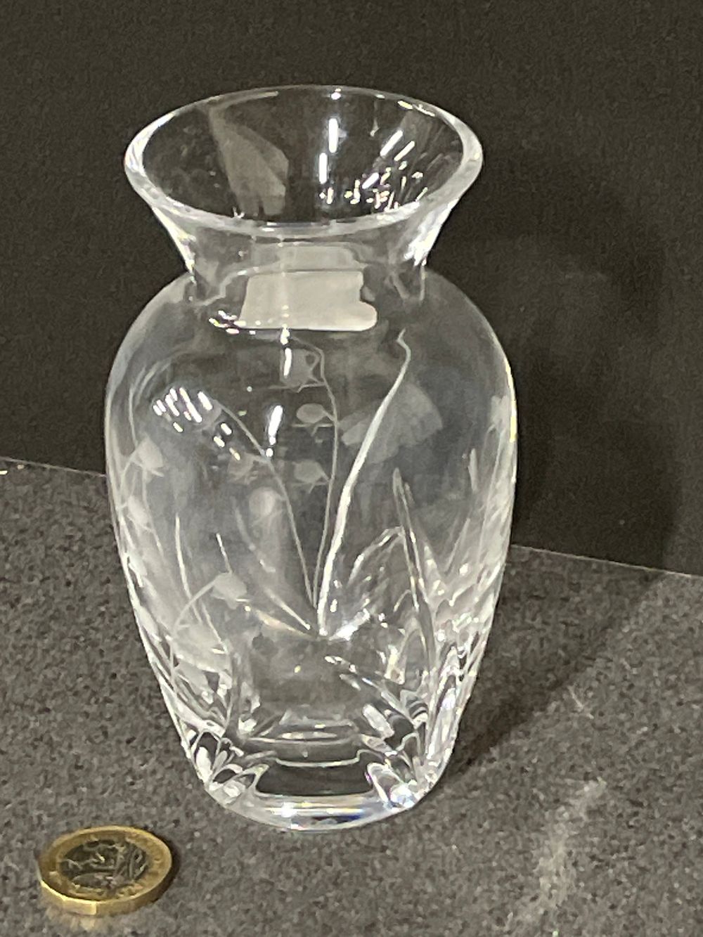 Lot 249: Waterford crystal vase