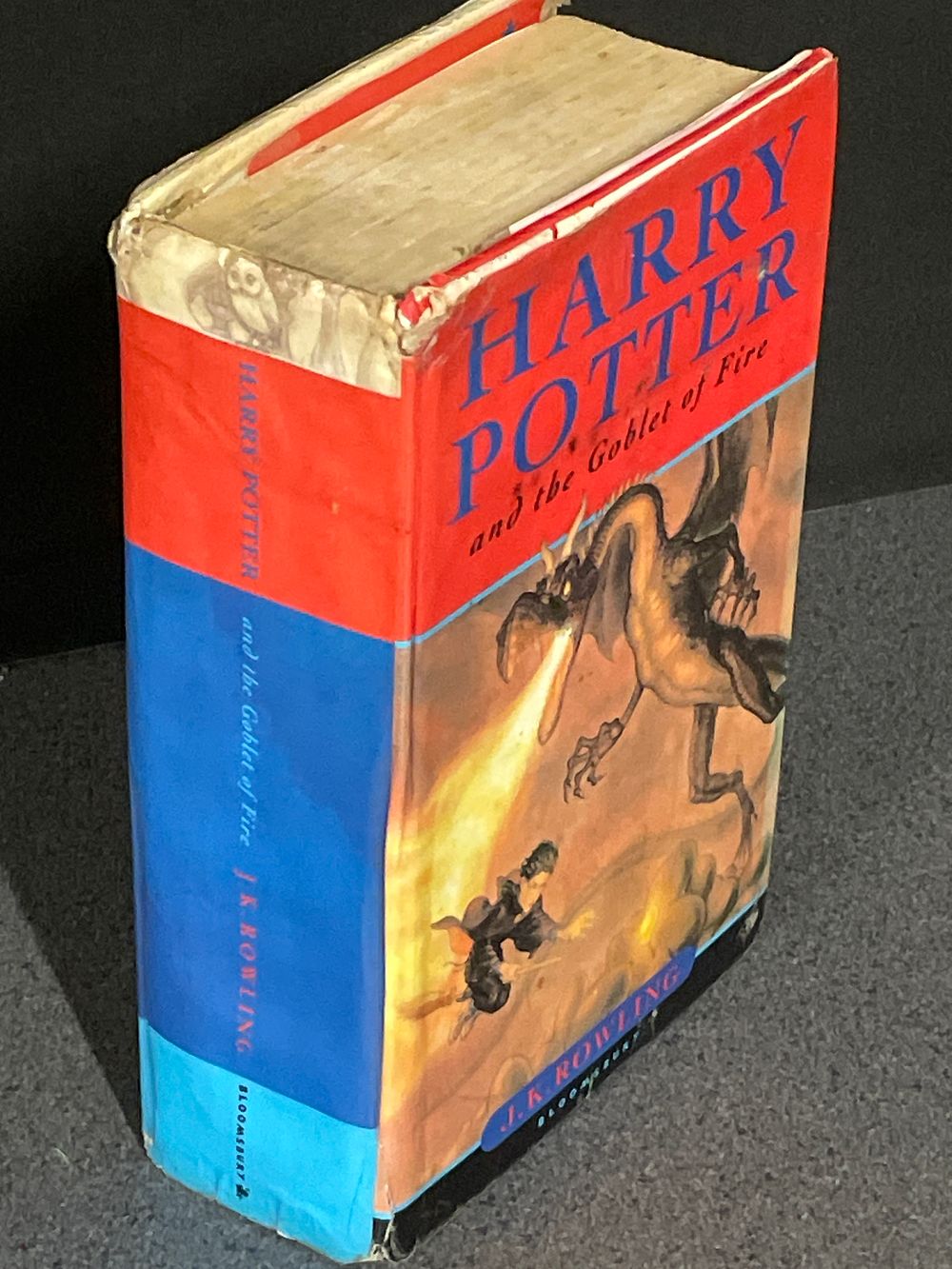 Lot 272: First Edition Harry Potter and the goblet of fire