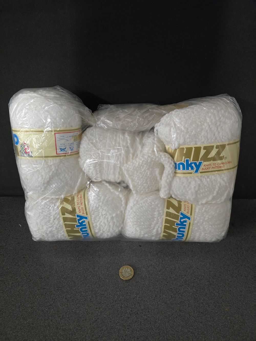 Lot 302: Five rolls of Twilleys Whiz chunky wool